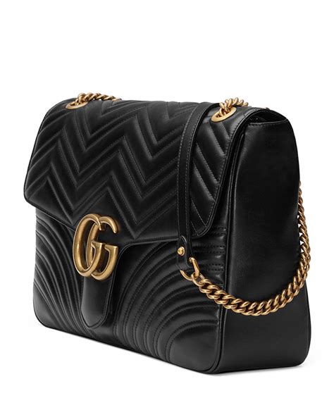 gucci gg marmont quilted leather clutch black|gucci marmont clutch bag.